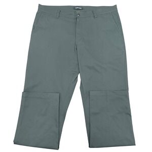 Bluffworks Ascender Pants Mens 38x34 Dark Slate Grey Regular Fit Travel Chino